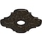 Ekena Millwork Peralta Ceiling Medallion (Fits Canopies up to 4 5/8"), 17 3/4"OD x 3 1/8"ID x 1"P, Stone Hearth CM17PESHF - alternate 4